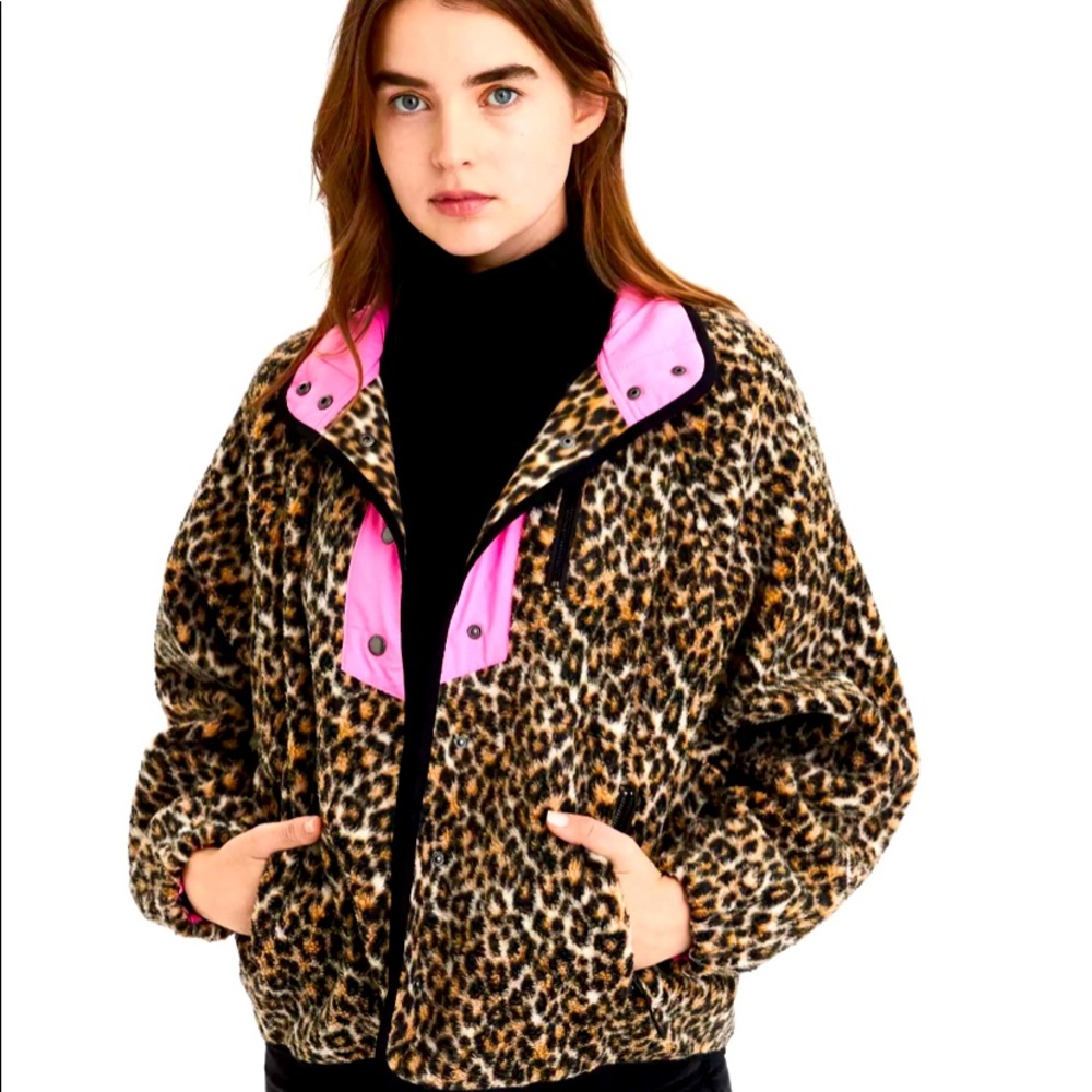 LF this sherpa jacket from AE.